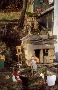 Mulino e capanna in paglia
